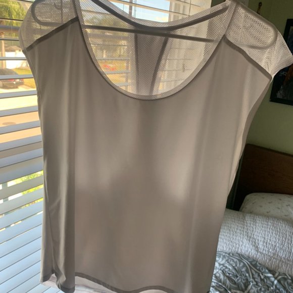 Fabletics | Tops | Fabletics White Workout Top | Poshmark